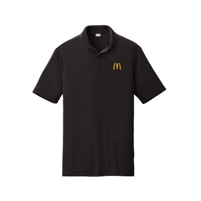 Black Polo - Gold Arch